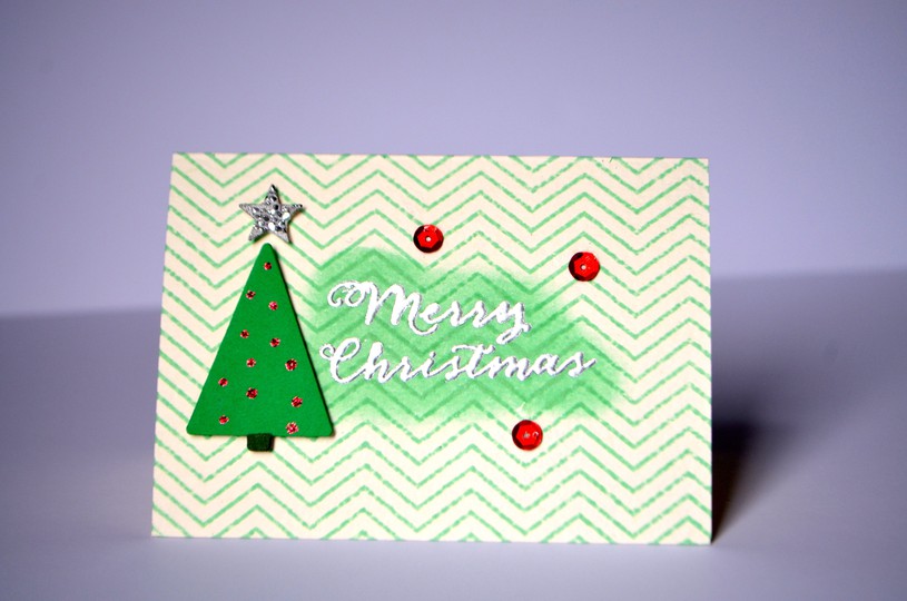 Merry Christmas 4-Bar Card