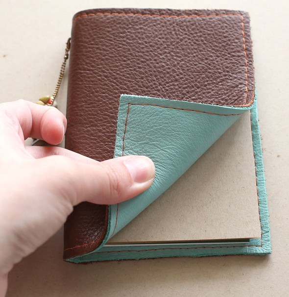 DIY Double-Sided Leather Traveler's Notebook Cover by CristinaC gallery