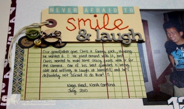 Never afraid to smile   laugh 2