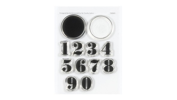Stamp Set : 3x4 Me, Myself & I Numbers by Goldenwood Co gallery