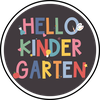 Hello Kindergarten - Callie Tee - Dark Gray