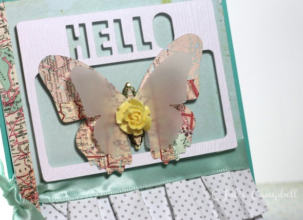 Hello Butterfly Card by JulieCampbell gallery