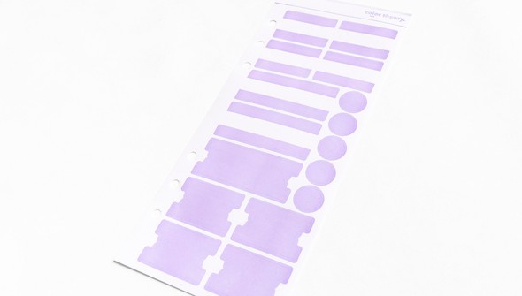 Color Theory Tab Stickers - Lavender Soda gallery
