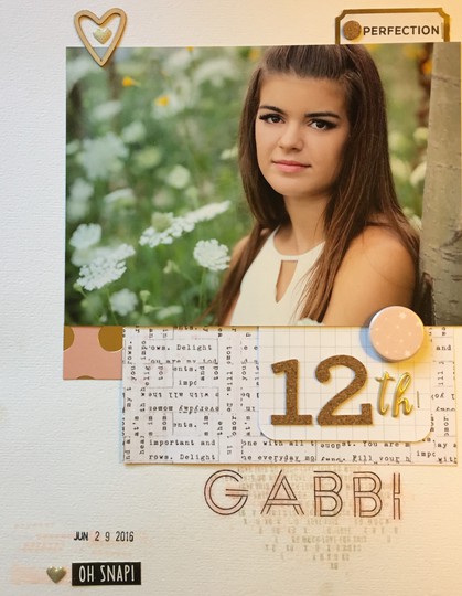 Gabbi 12th grade
