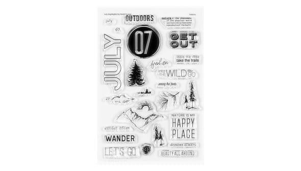 Stamp Set : 4×6 July Highlights gallery