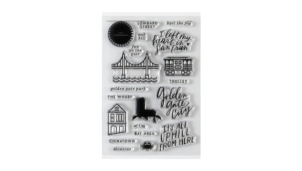 Stamp Set : 4x6 San Francisco by Goldenwood Co gallery