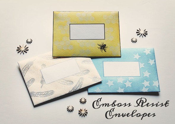 Emboss Resist Envelopes by Carson gallery