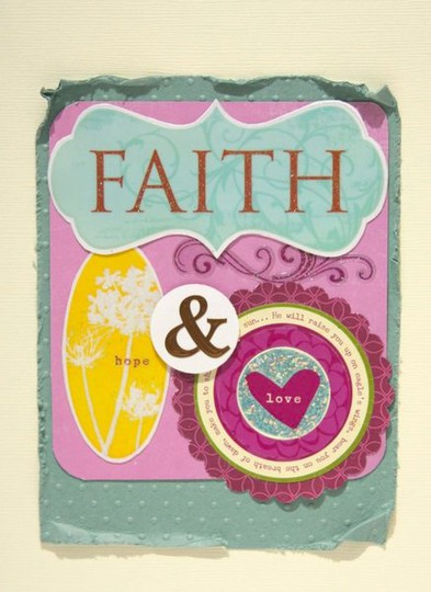 Twillis faith faith hope love card