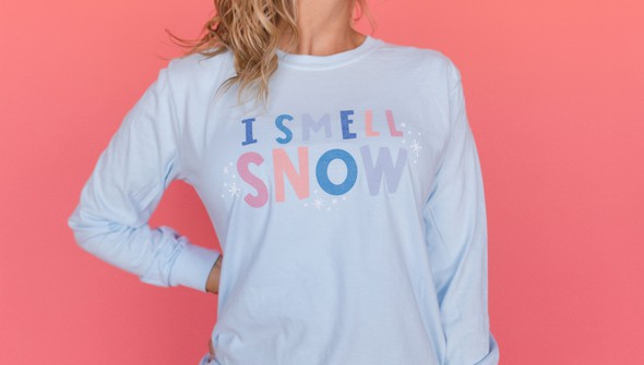 I Smell Snow Long-Sleeve Tee gallery
