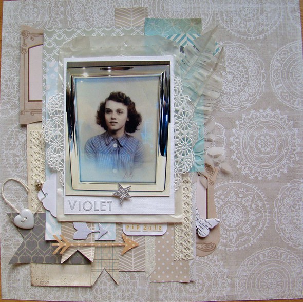 Week 1 Project Life & Violet by cannycrafter gallery