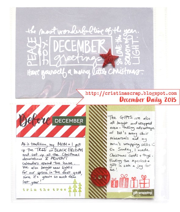 December Daily 2015 - Day 1 by CristinaC gallery