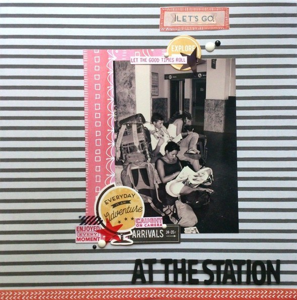 At the station by Eilan gallery