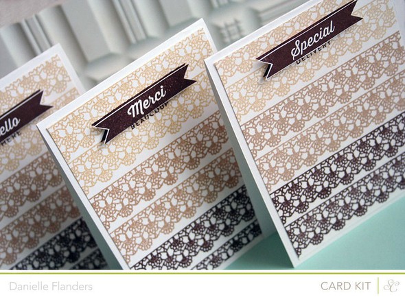 Ombre Lace card set by Dani gallery