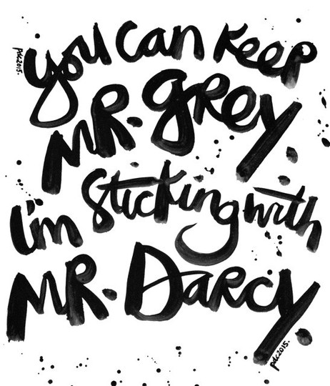Brush Script | You can keep Mr. Grey.