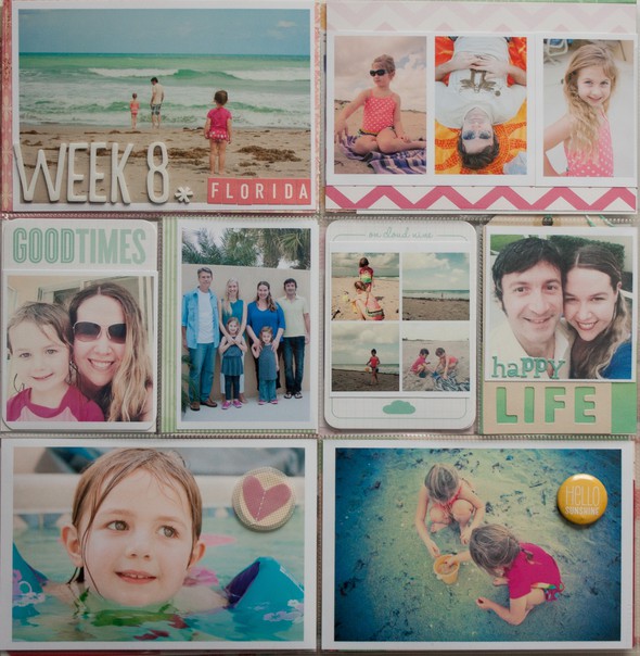Project Life Week 8 with Disney World Insert by A2Kate gallery