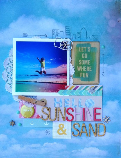 Hello sunshine and sand