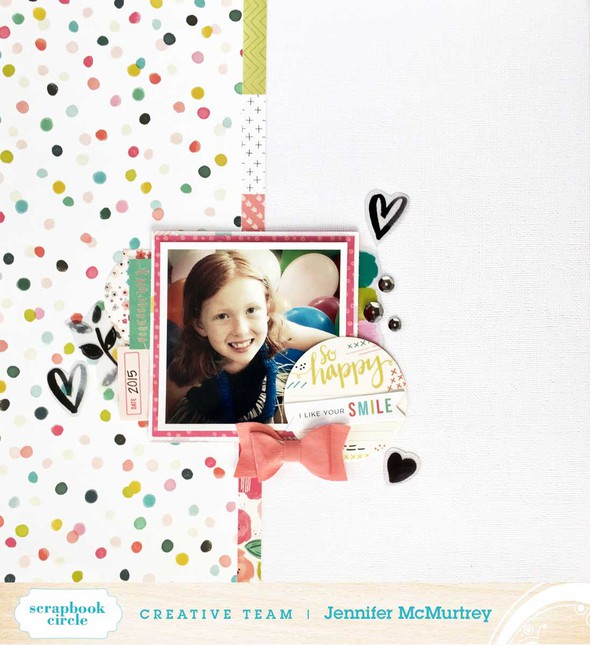 Scrapbook Circle Take 2 layout for May by jenmc72 gallery