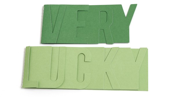Color Collective Word Stacks - Lucky gallery