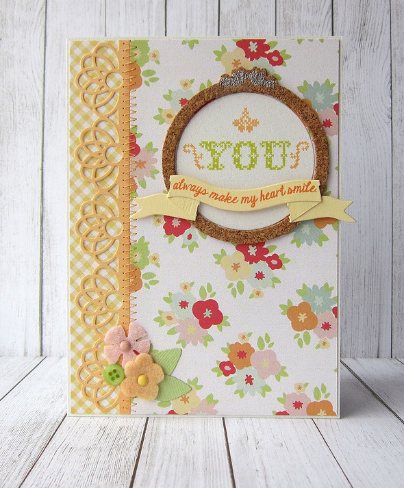 Stitched Sentiments Card by Alina gallery