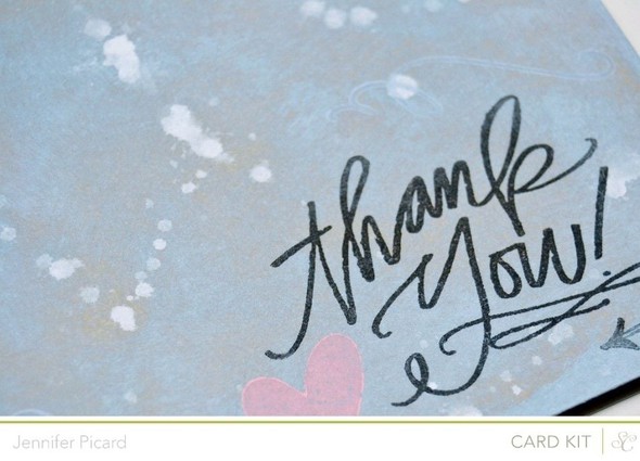 Thank You Splatters *Card Kit Only* by JennPicard gallery
