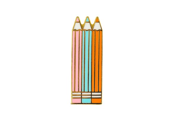 Pencils Enamel Pin gallery