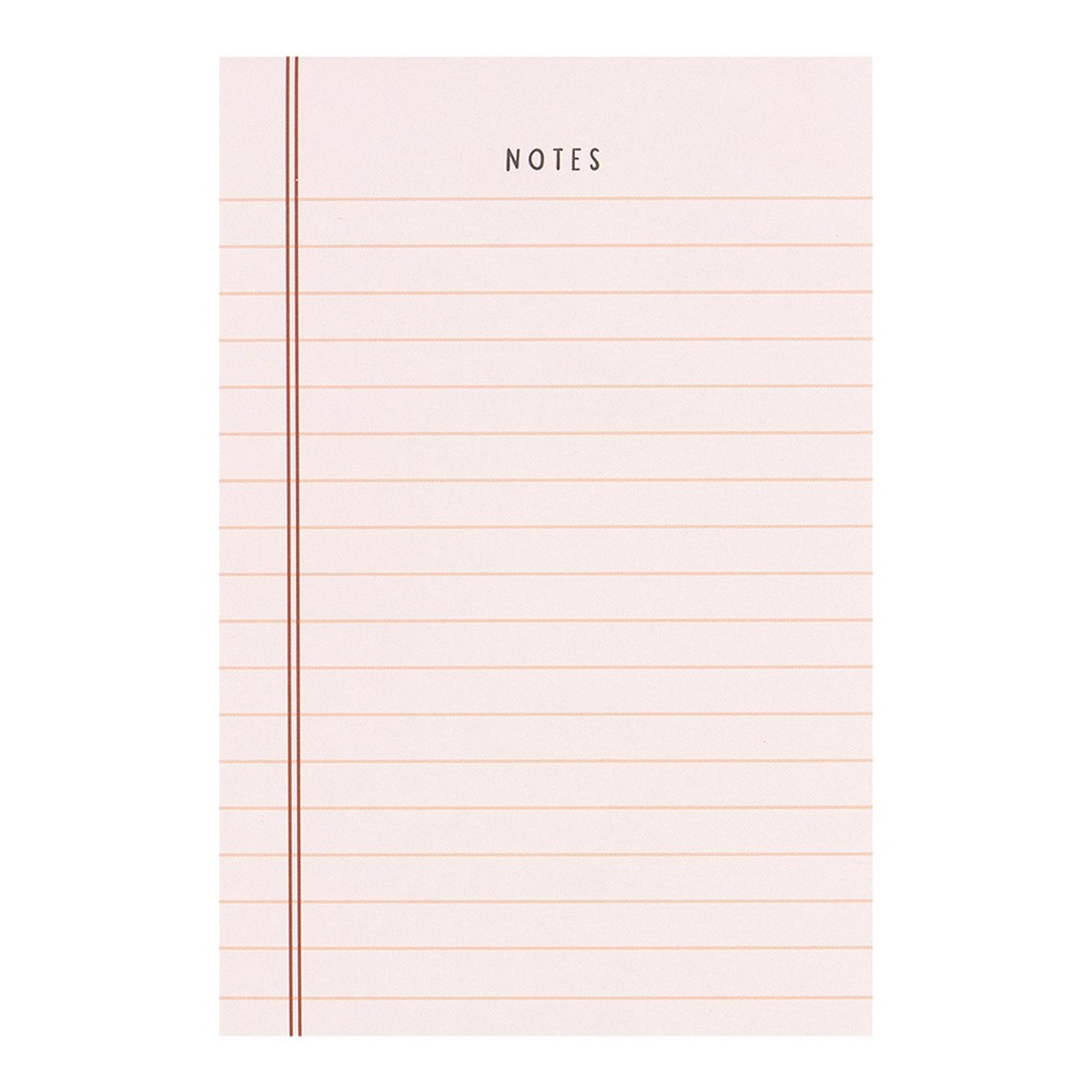 Pink Notes Notepad item