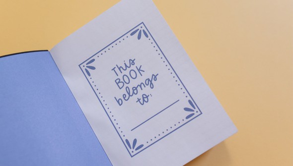 Book Journal - Blue gallery