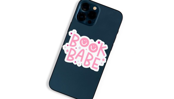 Book Babe Decal Sticker gallery