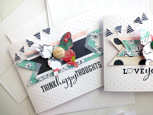 Butterfly Banner card set by Dani gallery