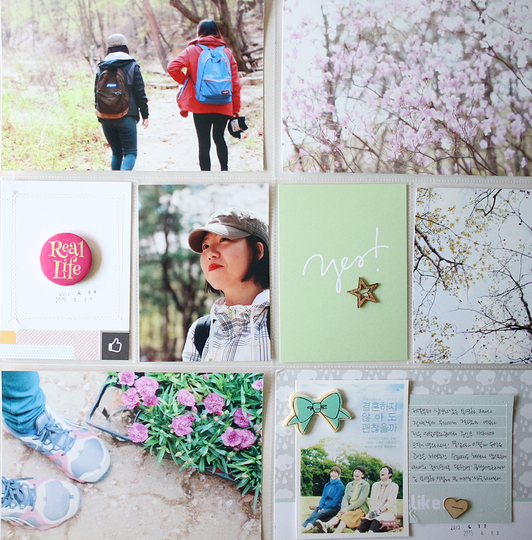PROJECTLIFE : April (1B) , Let's start outdoor activity!!! 