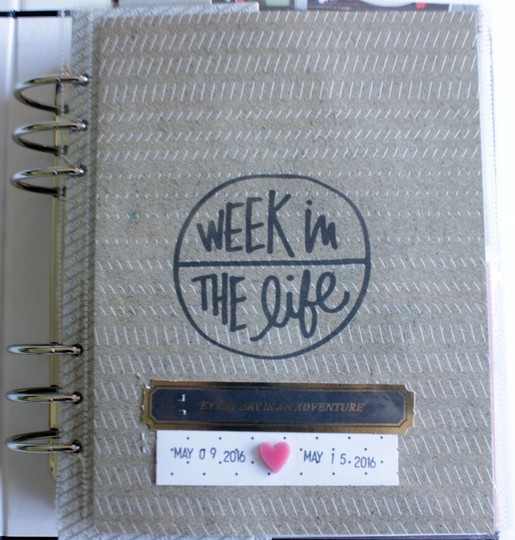 2016 Week in the Life |Cover Page