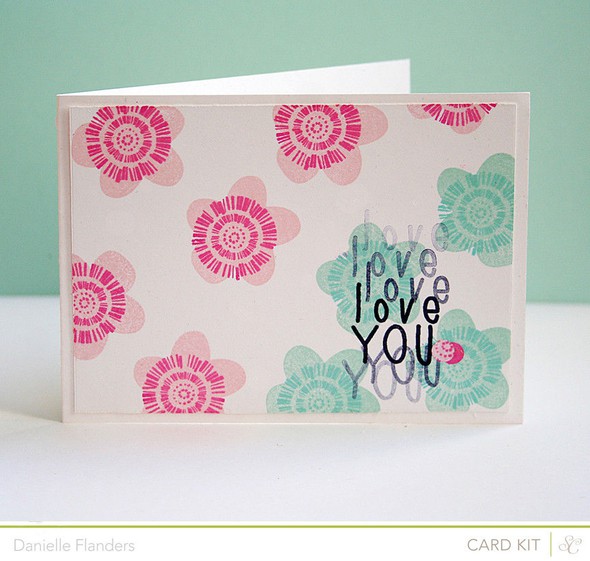 Love, love, love you card by Dani gallery