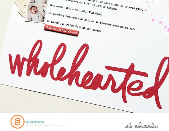 Wholehearted | Ali Edwards CT by celinenavarro gallery