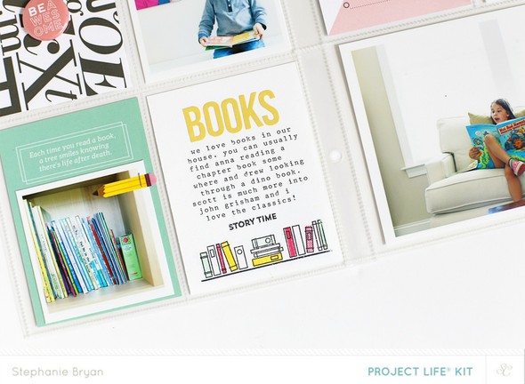 Project Life: Books, Books & More Books! by stephaniebryan gallery