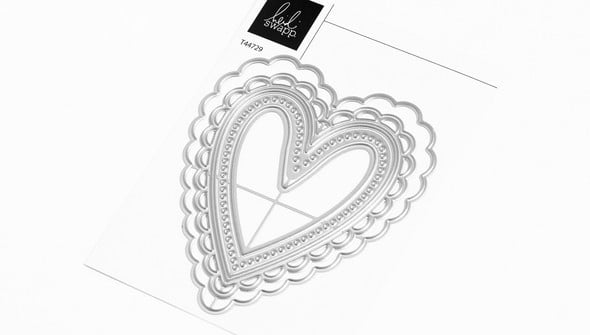 Metal Die Set - Scallop Heart gallery