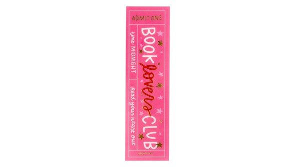 Book Lovers Club Transparent Bookmark gallery