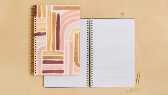 Notebook - Sunset Stripe by 1canoe2 gallery
