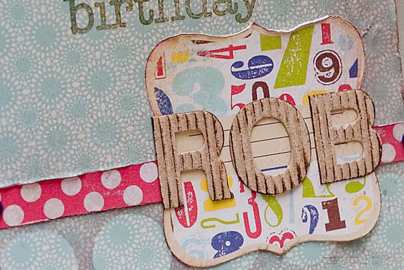 Happy Birthday card for Robby by kimberly gallery