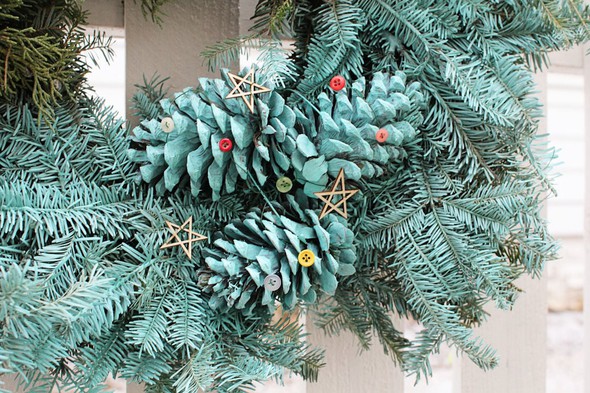 color dipped wreath by gluestickgirl gallery