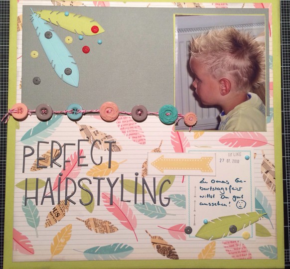 Perfect hairstyling 