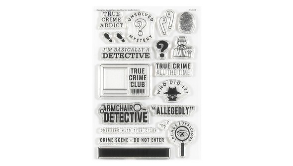 Stamp Set : 4×6 True Crime by Goldenwood Co gallery