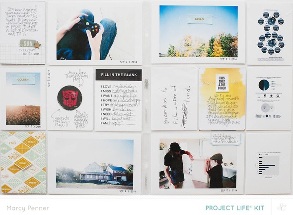  Project Life // October 2014 (main only) by marcypenner gallery