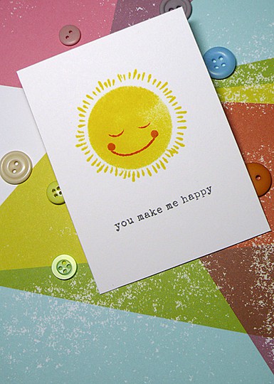 You Make Me Happy PL Card