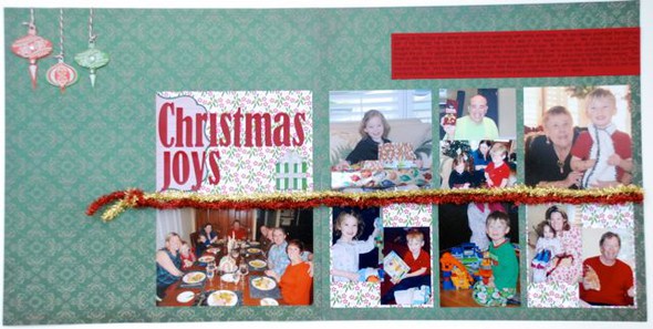 Christmas Joys, KP Sketchbook 4, Day 6- Two Page LO by epieronek gallery
