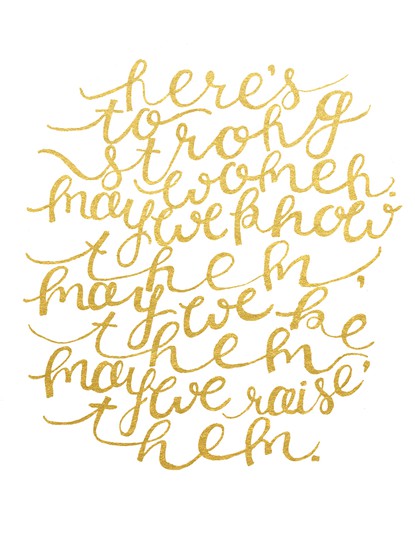 Mother's day printable freebie gold