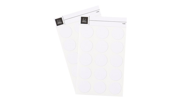 White Circle Stickers gallery