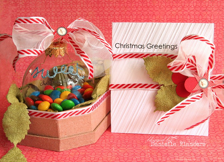 Sweet Christmas Cheer ornament and card