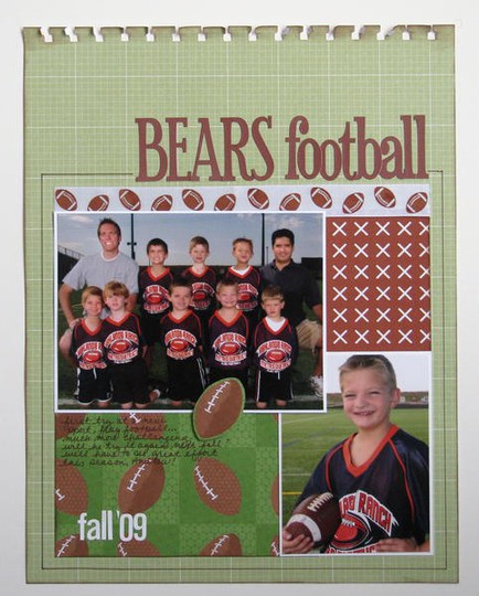 Bears Football Fall 09