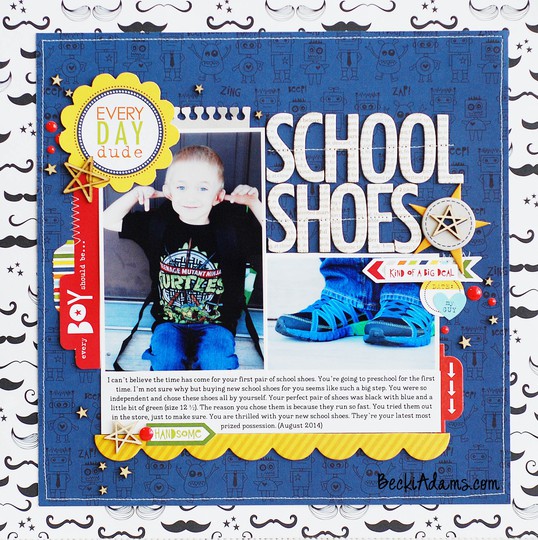Becki adams school shoes full image