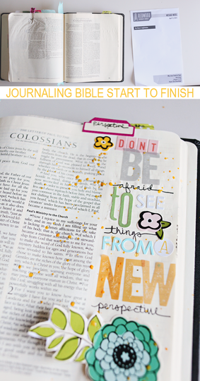Journaling Bible Start To Finish 